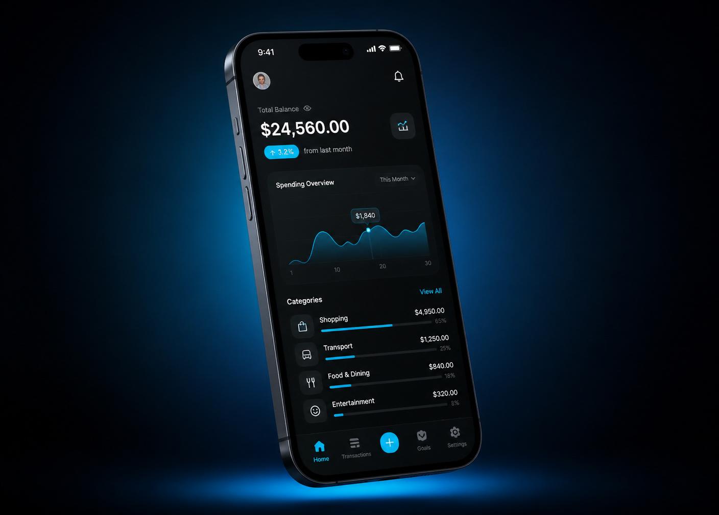 Vellum — App finance personnelle